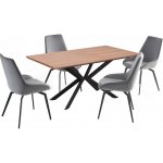 Halmar Legarto přírodní dub nohy černé – Zboží Dáma