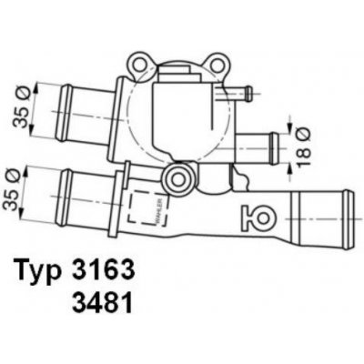 Termostat WAHLER (WH 3481.88D)