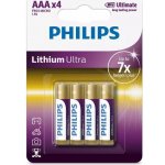 PHILIPS Lithium Ultra AAA 4ks Phil-FR03LB4A/10 – Sleviste.cz