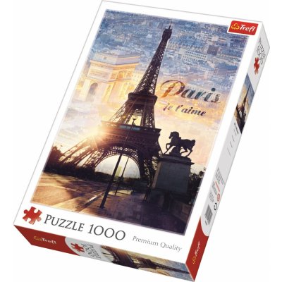 Trefl Paříž za úsvitu 1000 dílků – Zboží Mobilmania