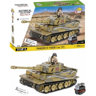 COBI 3123 II WW Tiger no 131, 1:35, 869k, 1 f – Hledejceny.cz