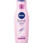 Nivea Hairmilk Shine pečující šampon 400 ml – Zboží Dáma
