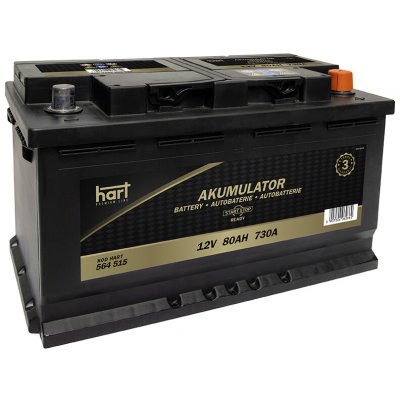 Hart 12V 80Ah 730A 564 515 – Hledejceny.cz