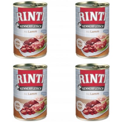 Rinti Kennerfleisch Adult jehně 4 x 400 g – Hledejceny.cz