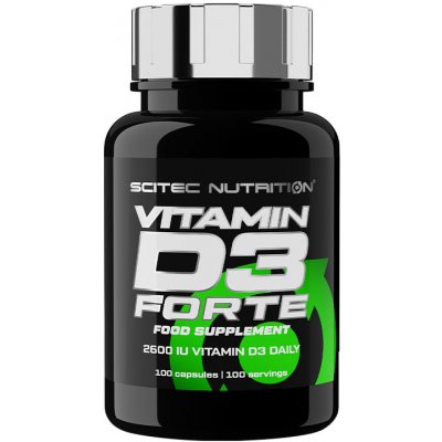 Scitec Nutrition Vitamin D3 Forte 100 kapslí – Hledejceny.cz
