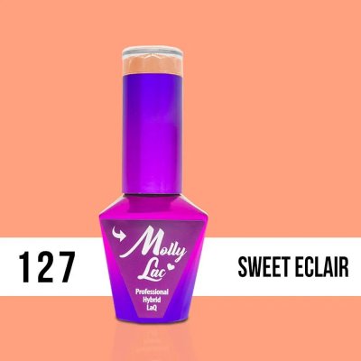 Molly Lac UV/LED gel lak Yoghurt Sweet Eclair 127 10 ml – Sleviste.cz