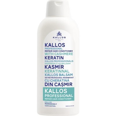 Kallos Cosmetics Professional Repair Hair Conditioner regeneračný kondicionér na vlasy s keratínom a kašmírom 1000 ml – Zbozi.Blesk.cz