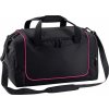 Sportovní taška Quadra Locker s bočními kapsami 30 l černá růžová fuchsiová 47 x 30 x 27 cm