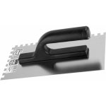 STAVTOOL Hladítko nerezové zubové | 270x127 mm, zub 4x4 mm - ZN31021 Varianta: STAVTOOL Hladítko nerezové zubové - 270x127 mm, zub 10x10 mm
