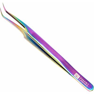 Smart Lashes pinzeta typ C 12 cm duhová – Zboží Dáma