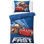Carbotex bavlna povlečení Auta 3 / Cars 3 motiv Blesk McQueen a Burák 100% bavlna 70x90 140x200 – Zboží Dáma