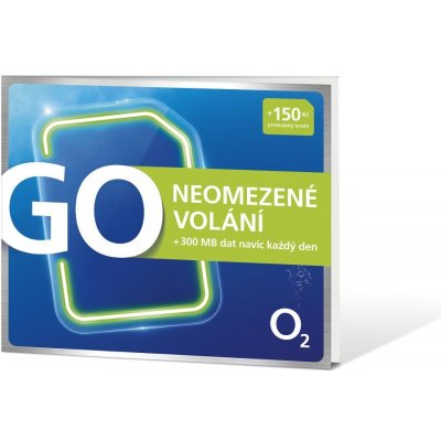 O2 GO SIM Neomezeně 150Kč – Zbozi.Blesk.cz