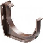 Gutta Plastový žlabový hák čelní Gutta Aqua 75 mm hnědá – Sleviste.cz