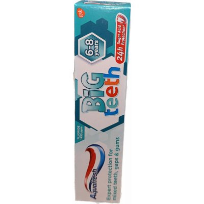 Aquafresh dětská zubní pasta 6 - 8 let 75 ml – Zboží Mobilmania