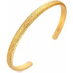 Hot Diamonds elegantní pevný náramek s diamantem Golden Edit Hope DC216 – Zboží Dáma