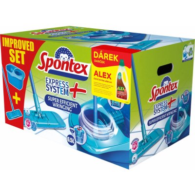 Spontex Express System+ s Alexem Extra lesk 2v1 750 ml – Zboží Dáma
