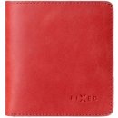 Fixed Classic Wallet z pravé hovězí kůže červená