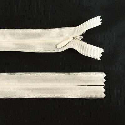 Spirálový zip no.3 skrytý nerozepínací 20cm - více barev color: 706 natural – Hledejceny.cz