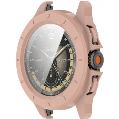 VSECHNONAMOBIL 91108 PC FULL COVER Plastový kryt se sklem pro Xiaomi Watch S4 Sport starorůžový – Zboží Živě