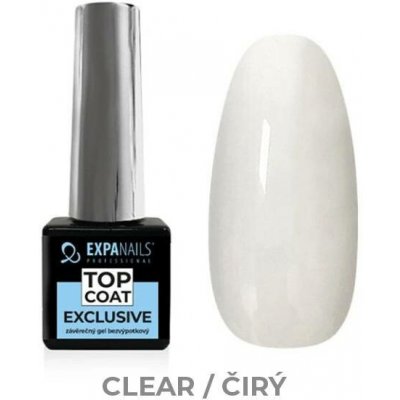 Expa-nails expanails bezvýpotkový uv led gel top coat exclusive 5 ml – Hledejceny.cz