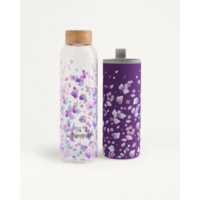Waterdrop Skleněná lahev Edition Boost 600 ml – Zboží Dáma