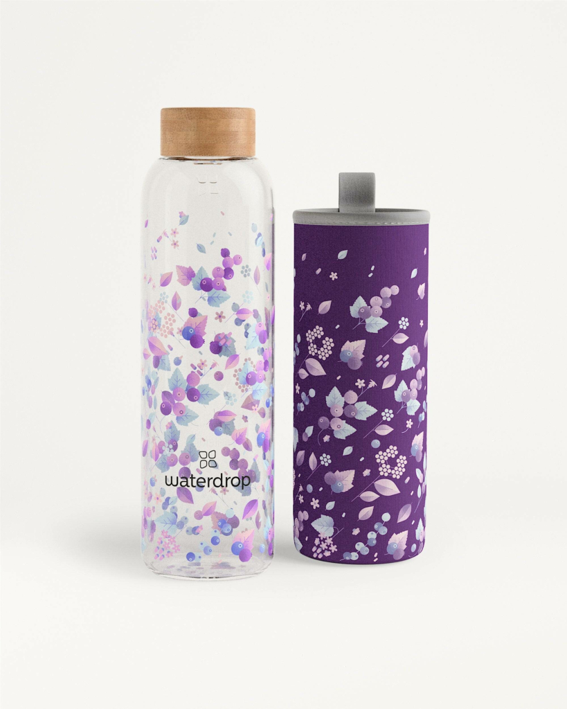 Waterdrop Skleněná lahev Edition Boost 600 ml
