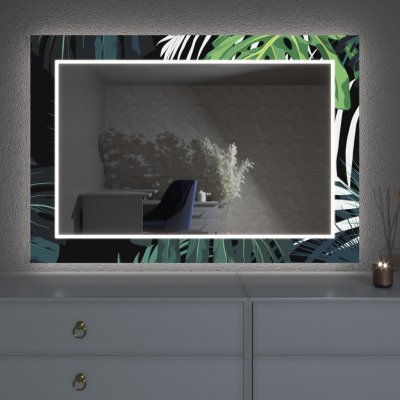 Artalo LED zrcadlo s dekorem D17 50 x 50 cm – Hledejceny.cz
