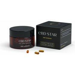 CBD Star Konopné CBD kapsle 10% 1000 mg 30 x 33 mg