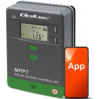 Qoltec 53660 MPPT 10A – Zboží Mobilmania