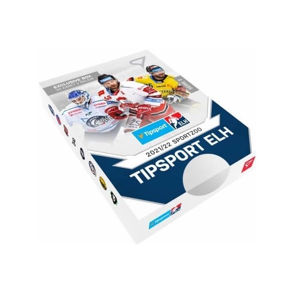 Sportzoo Hokejové karty Tipsport ELH 21/22 Exclusive box 2. série od 2
