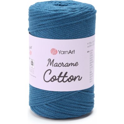 Yarn Art Macrame Cotton 789 petrol – Zboží Mobilmania