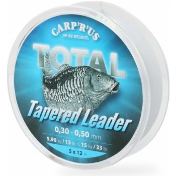 CARP ´R´ US Total Tapered Line 5x12 m 0,28 mm
