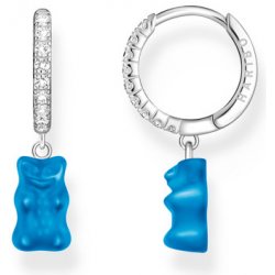 Thomas Sabo x Haribo kusová náušnice Blue goldbear CR726-052-1