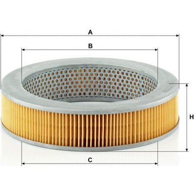 MANN-FILTER Vzduchový filtr MANN C2339 (MF C2339) – Hledejceny.cz