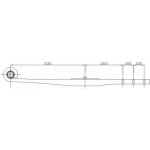 Listová péra Listové pero Samro jednolisté 100 530/490 | Zboží Auto