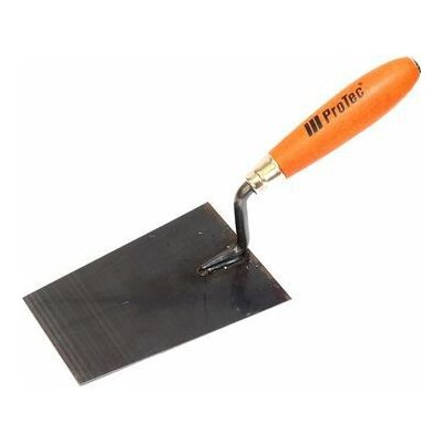 ProTec lžíce, zednická, ocelová, černá, 180 x 130 mm – Hledejceny.cz