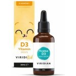 Viridian Viridikid Vitamin D Drops 400 IU pro děti 30 ml – Hledejceny.cz