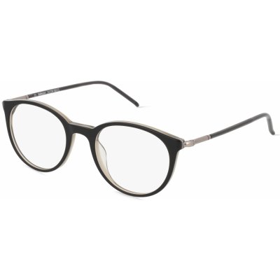 Fielmann LN 039 FLEX CL Brýle včetně čoček Celoobruba Panto Acetát-rámy Černá Rohovina – Sleviste.cz