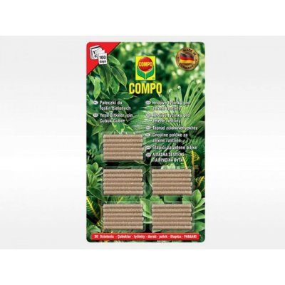 COMPO Hnojivé tyčinky pro zelené rostliny 30 ks