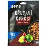 Sens Pražení cvrčci Chilli & limetka 16 g – Zboží Dáma