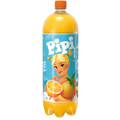 Pipi Originální pomerančová limonáda 2 l – Zboží Mobilmania