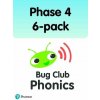 Kniha Bug Club Phonics Phase 4 6-pack 180 books