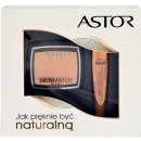 Astor Lash Beautifier Volume Mascara With Argan Oil 10 ml + Skin Match Powder 100 Ivory 800 Black 7 g dárková sada