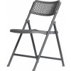 Zahradní židle a křeslo ZOWN Plastová zahradní židle ARAN CHAIR - NEW - šedá IC009X002A-SG