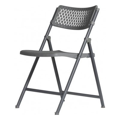 ZOWN Plastová zahradní židle ARAN CHAIR - NEW - šedá IC009X002A-SG – Hledejceny.cz