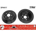 Brzdový kotouč TRW DF4017 | Zboží Auto
