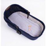 Tulimese Podložka do korbičky mušelínová puntíkatá šedá – Zboží Mobilmania