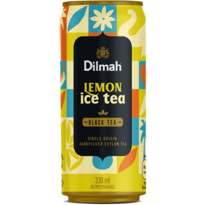Dilmah Black Ice Tea Lemon 330 ml – Zboží Dáma