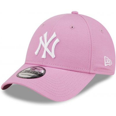 New Era 9FORTY MLB LEAGUE ESSENTIAL NEW YORK YANKEES růžová 60358171 – Zboží Mobilmania