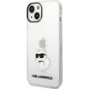 Pouzdro Karl Lagerfeld iPhone 14 Plus IML NFT Choupette čiré